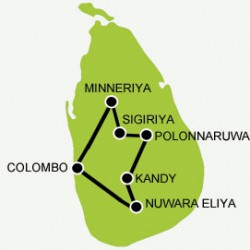 express-tour-sri-lanka map