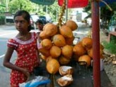 Local market in Sri Lanka