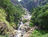 Waterfall in Sri Lanka