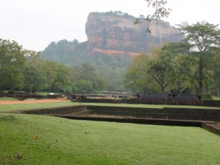 Lion Rock Sigiriya in Sri Lanka