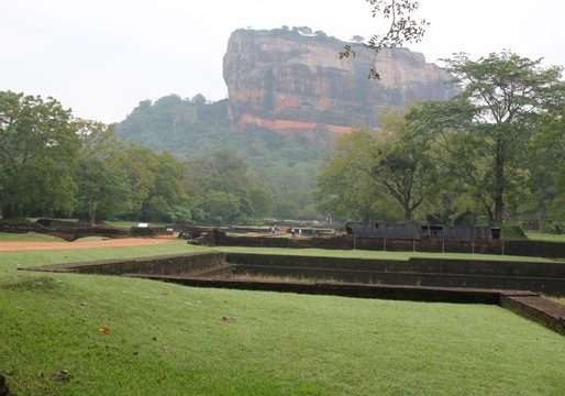 Lion Rock Sigiriya in Sri Lanka